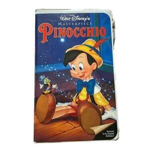 Walt Disney's Masterpiece Pinocchio VHS (1995)